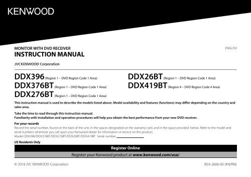 kenwood car stereo instruction manual Kenwood kdc-mp442u manuals.