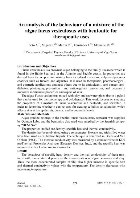 Medical Hydrology and Balneology: Environmental Aspects