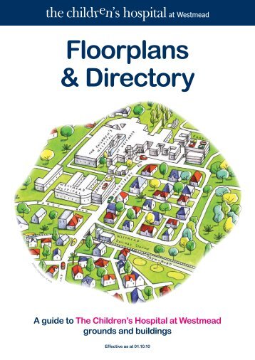 Floorplans & Directory - The Children's Hospital at Westmead