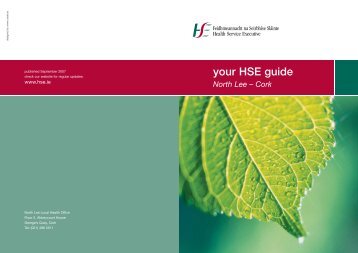 your HSE guide North Lee – Cork - Health Service Executive