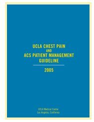 ucla chest pain and acs patient management guideline 2005