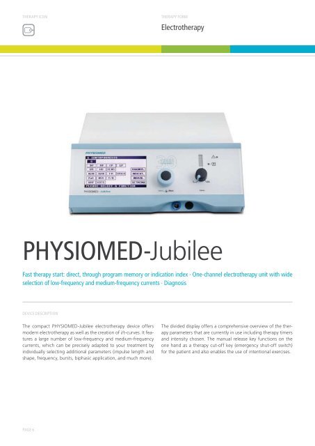 PHYSIOMED-Jubilee