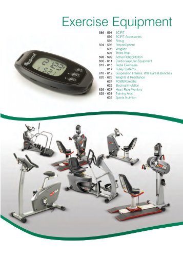 Exercise Equipment - Reha oprema