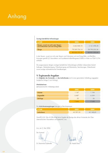 Geschäftsbericht 2005 - RECOM GmbH & Co. KG