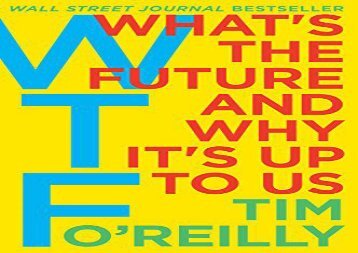 [+][PDF] TOP TREND WTF?: What s the Future and Why It s Up to Us  [FREE] 