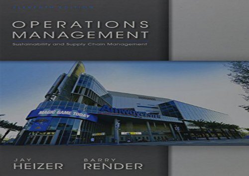 OPERATIONS MANAGEMENT HEIZER PDF