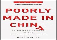 [+]The best book of the month Poorly Made in China: An Insider s Account of the China Production Game, Revised and Updated  [DOWNLOAD] 
