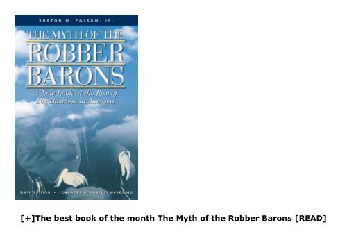 [+]The best book of the month The Myth of the Robber Barons  [READ] 