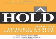 [+]The best book of the month Hold: How to Find, Buy, and Rent Houses for Wealth  [DOWNLOAD] 