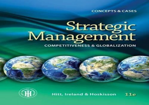 [+]The best book of the month Strategic Management: Concepts: Competitiveness and Globalization  [FREE] 