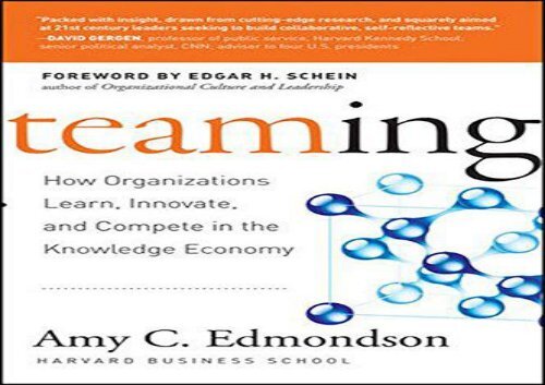 [+][PDF] TOP TREND Teaming: How Organizations Learn, Innovate, and Compete in the Knowledge Economy [PDF] 