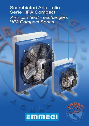 6 - Scambiatori Aria - olio Serie HPA Compact