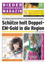 Hol dir jetzt deine Rad- und Laufdress! - Rieder Schärdinger Magazin