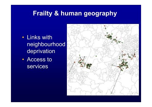 Leicester Medical School Understanding frailty - Kavli Senter