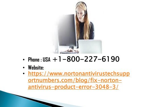 Fix Norton Antivirus Product Error 3048-3