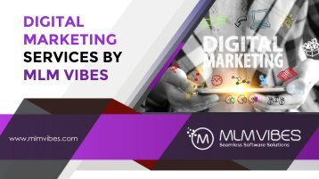 DIGITAL MARKETING SERVICES BY MLM VIBES