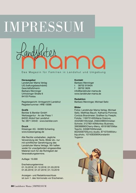 Landshuter Mama Ausgabe 13