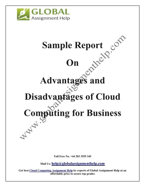 disadvantages of using cloud services for business disadvantages of using cloud services for business