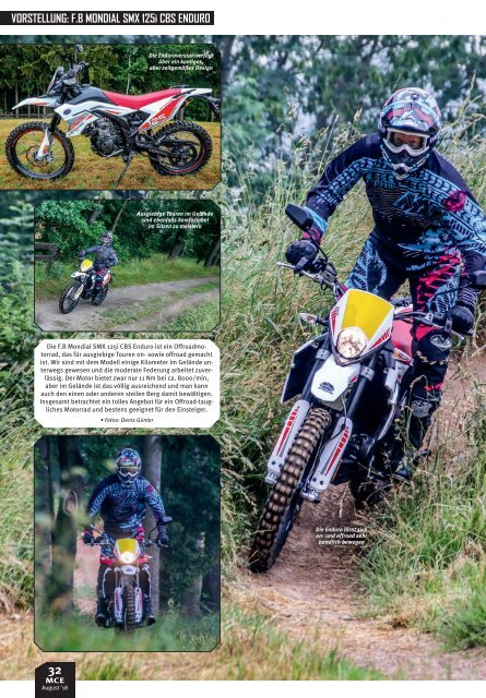 Motocross Enduro Ausgabe 08/2018