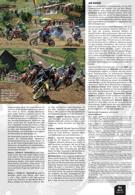 Motocross Enduro Ausgabe 08/2018