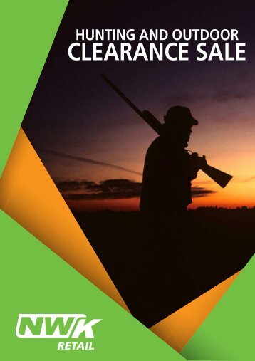 Hunting and Outdoor Clearance Sale A4