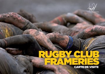 Rugby Club Frameries - Sponsoring 2018