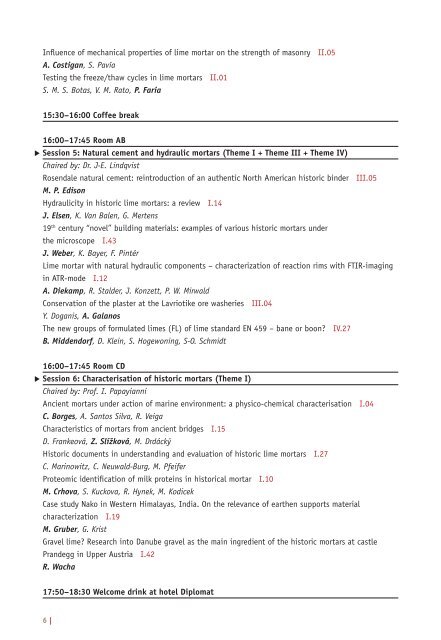 HMC 2010 Detailed scientific programme - ÚTAM AV ČR, vvi