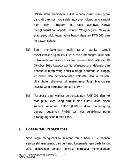 Perutusan JKTNg 102011 - PPPN Pahang