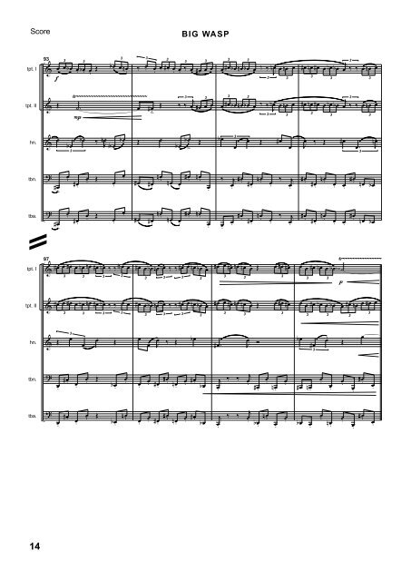 Colin Broom - BIG WASP (score)