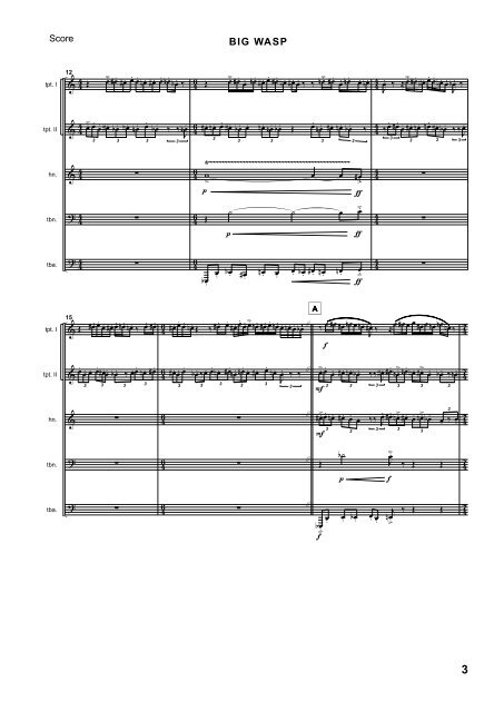 Colin Broom - BIG WASP (score)