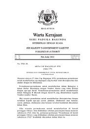 Warta Kerajaan Warta Kerajaan - MyIPO