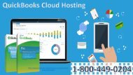 QuickBooks Cloud Hosting Dial 1-800-449-0204 Access Anywhere With 24/7 Support  