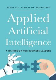 Read Applied Artificial Intelligence: A Handbook For Business Leaders | Ebook