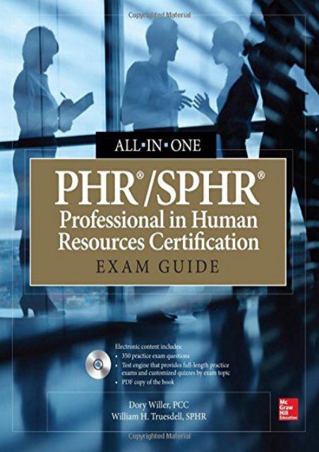 Download PHR/SPHR Professional in Human Resources Certification All-in-One Exam Guide | pDf books