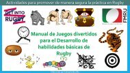 Manual de juegos divertidos para el desarrollo de las habilidades básicas del rugby