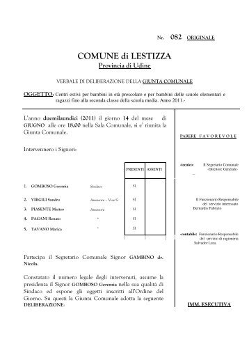comune di lestizza (ud) - Padania Office