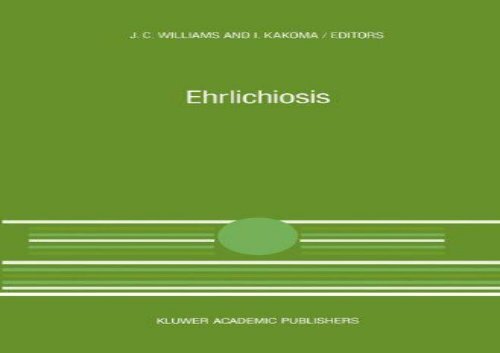 [+]The best book of the month Ehrlichiosis: A Vector-borne Disease of Animals and Humans (Current Topics in Veterinary Medicine)  [DOWNLOAD] 