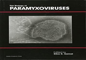 [+]The best book of the month The Biology of Paramyxoviruses  [NEWS]