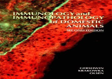 [+]The best book of the month Immunology   Immunopathology of Domestic Animals  [DOWNLOAD] 