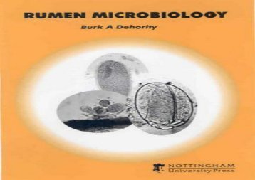 [+]The best book of the month Rumen Microbiology: Introduction to Micro-organisms in the Rumen, Their Activities and Interactions in the Digestion of Plant Materials [PDF] 