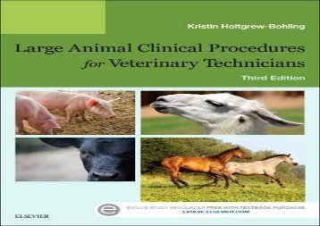[+][PDF] TOP TREND Large Animal Clinical Procedures for Veterinary Technicians, 3e  [NEWS]