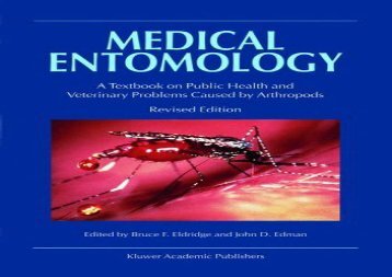 [+][PDF] TOP TREND Medical Entomology: A Textbook on Public Health and Veterinary Problems Caused by Arthropods [PDF] 