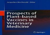 [+]The best book of the month Prospects of Plant-based Vaccines in Veterinary Medicine  [NEWS]