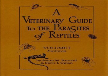 [+][PDF] TOP TREND A Veterinary Guide to the Parasites of Reptiles v. 1; Protozoa: Protozoa v. 1  [READ] 