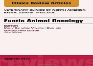 [+][PDF] TOP TREND Exotic Animal Oncology, An Issue of Veterinary Clinics of North America: Exotic Animal Practice, 1e (The Clinics: Veterinary Medicine) [PDF] 