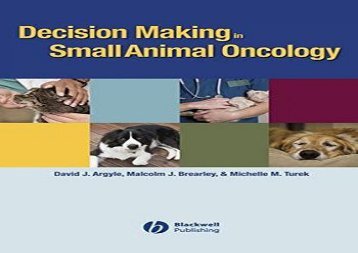 [+]The best book of the month Decision Making Sm Animal Onco [PDF] 