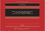 [+][PDF] TOP TREND The Law of Debtors and Creditors: Text, Cases, and Problems  [READ] 