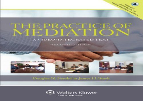 [+][PDF] TOP TREND The Practice of Mediation: A Video-Integrated Text (Aspen Coursebook) [PDF] 