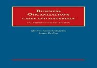 [+]The best book of the month Business Organizations (University Casebook Series)  [NEWS]