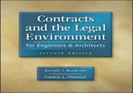 [+]The best book of the month Contracts and the Legal Environment for Engineers and Architects  [NEWS]